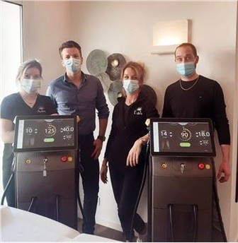 808nm طول موج دیود لیزر بازو برداشتن مو