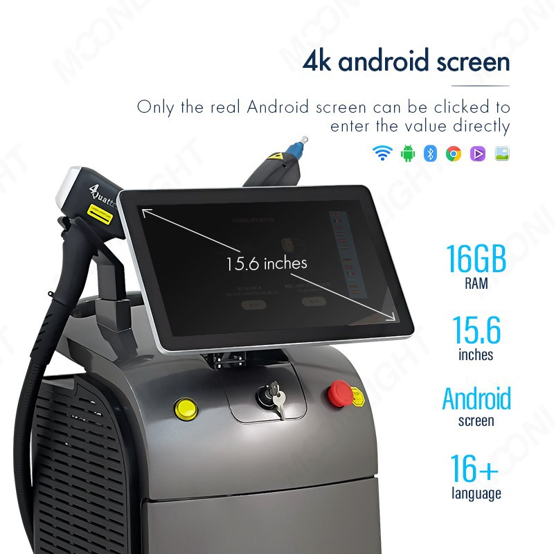 2-in-1 Diode Laser Hair Removal + ND YAG Tattoo Removal Machine suppliers