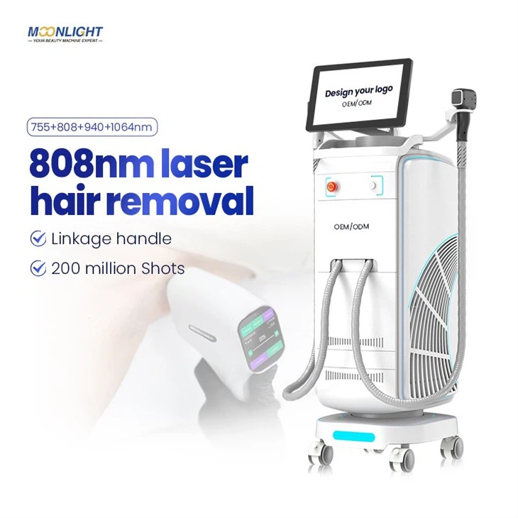 AI Pain-free Diode Laser Hair Removal Mochine