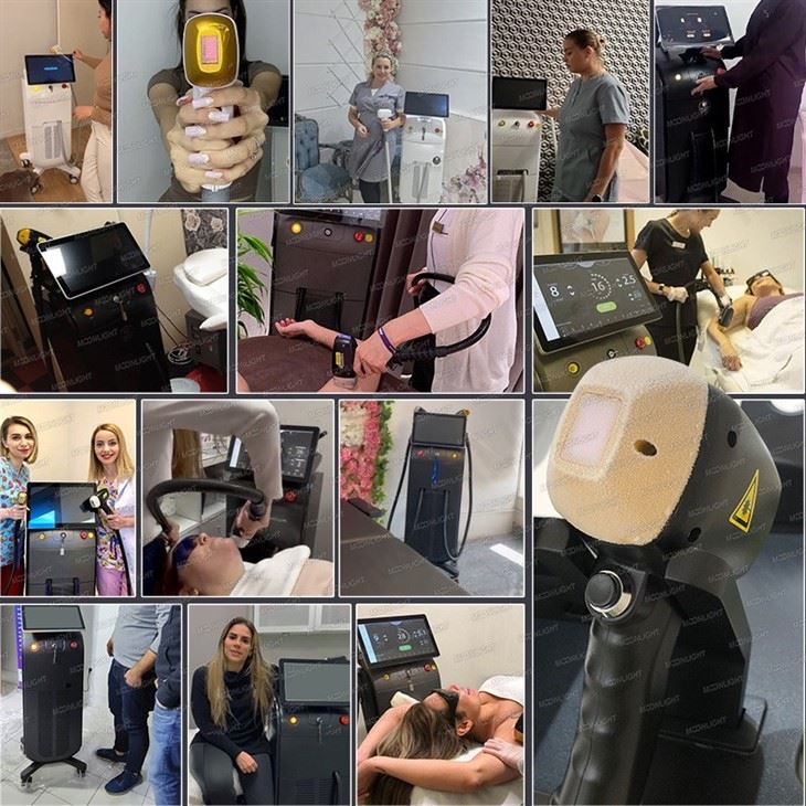 Cooling Laser Hair Removal Machine