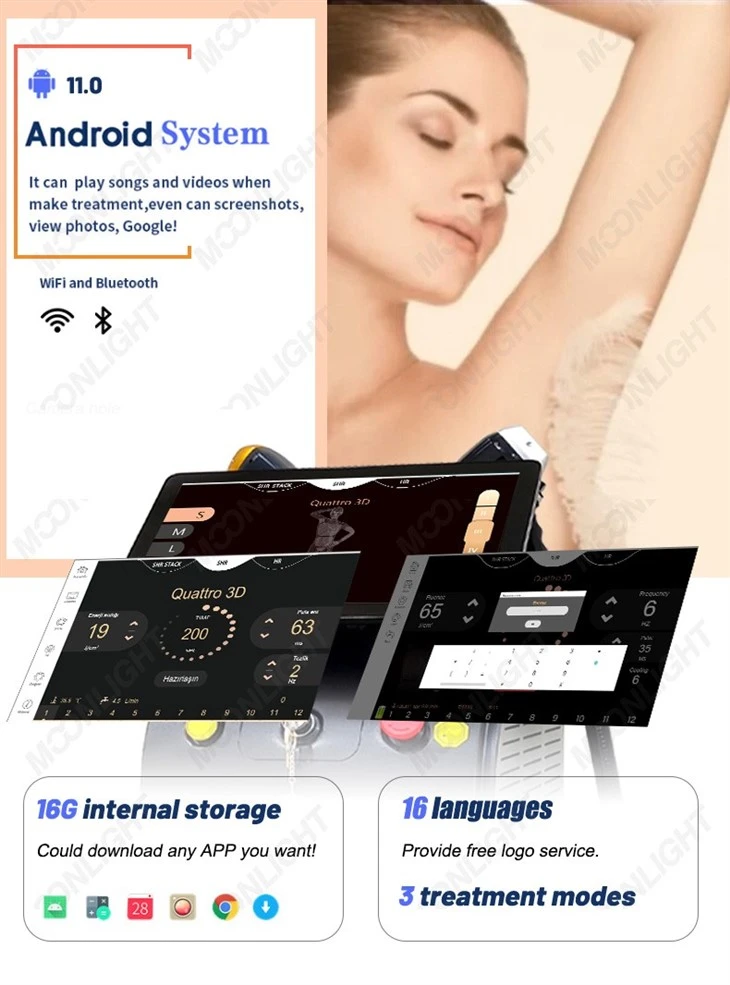 Cooling Laser Hair Removal Machine