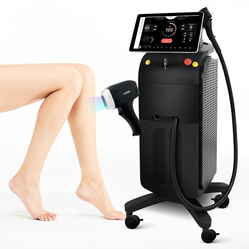 2000w 4 wavelength diode laser hair removal machine